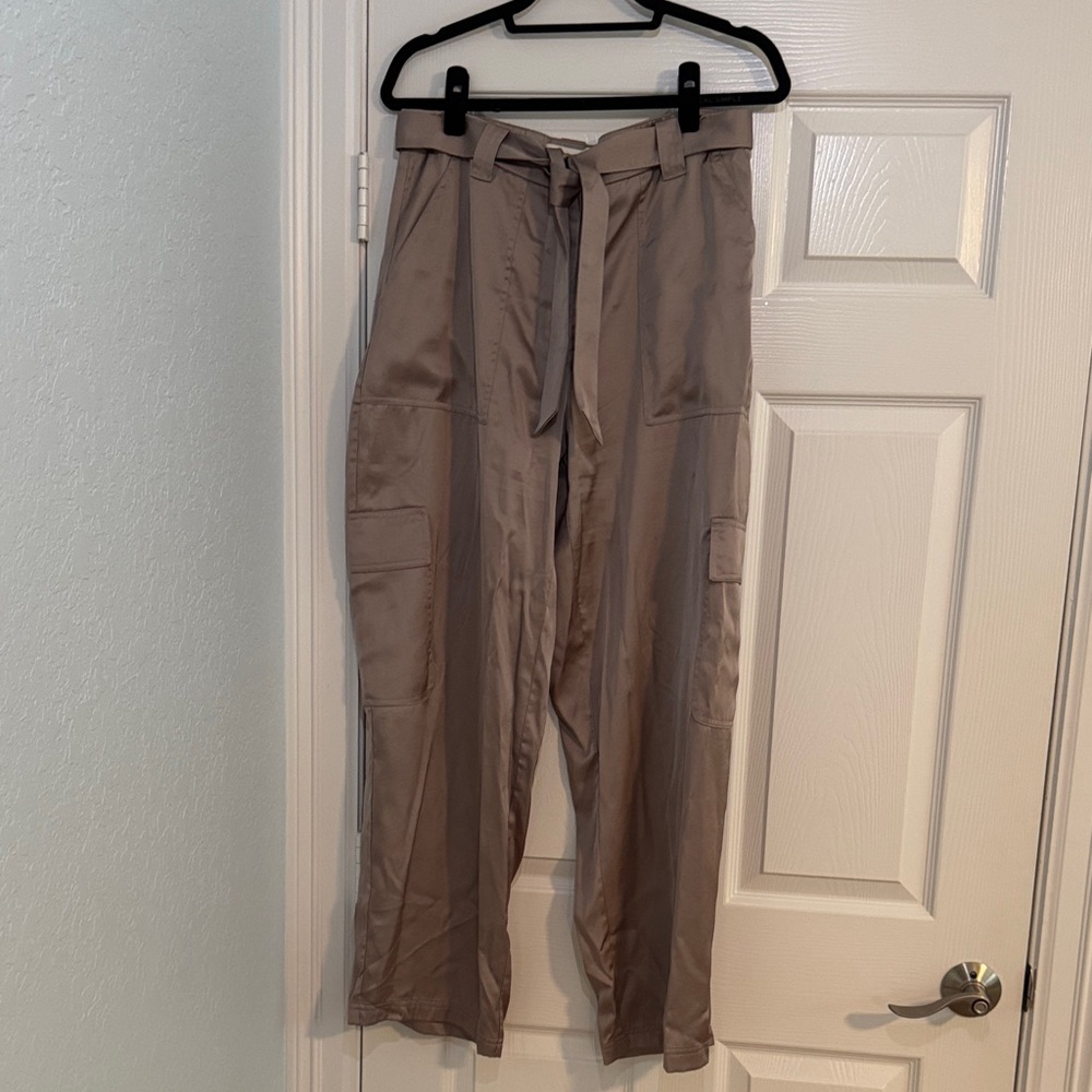 Abercrombie & Fitch Women's Tan Cargo Pants